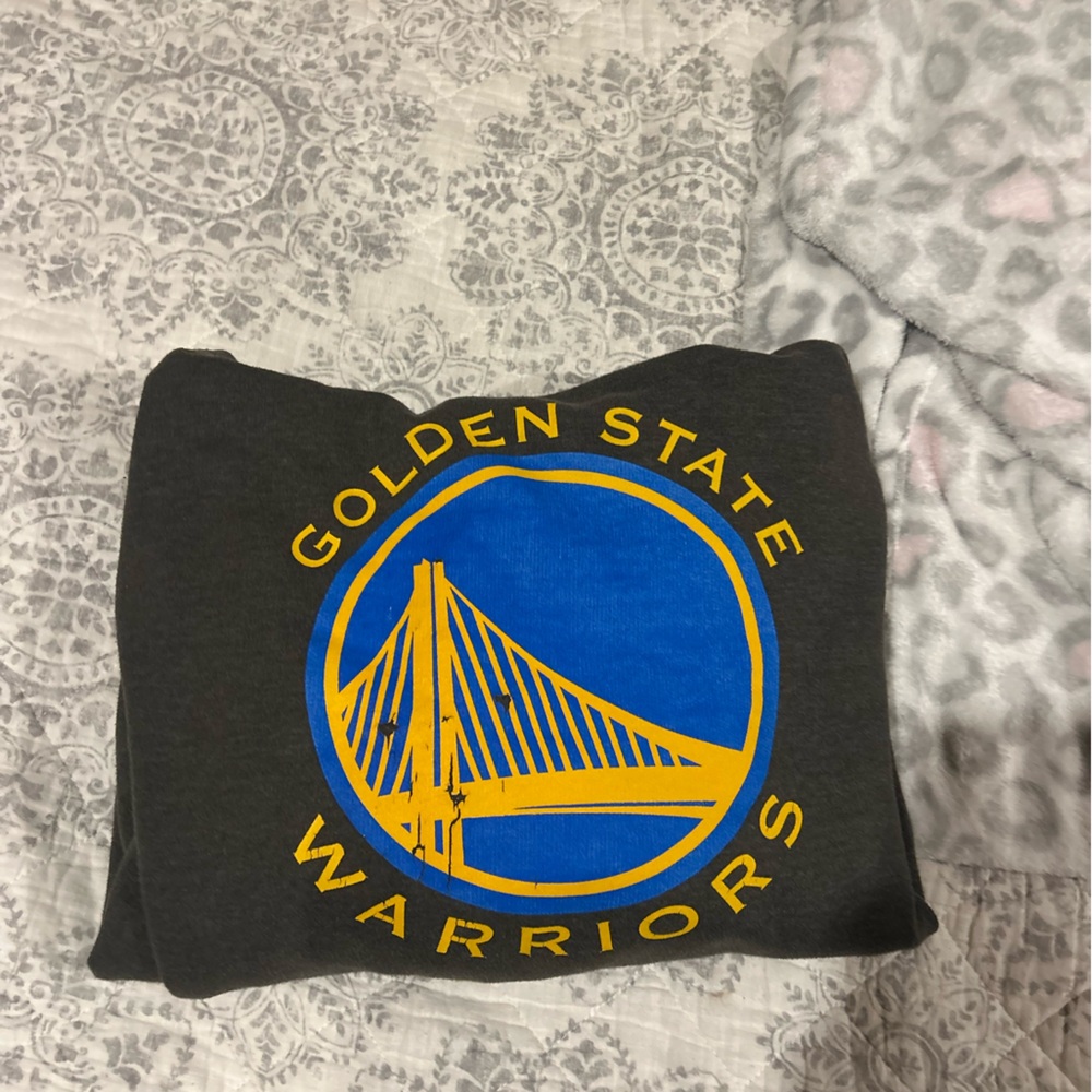 Golden State Warriors Black T-Shirt